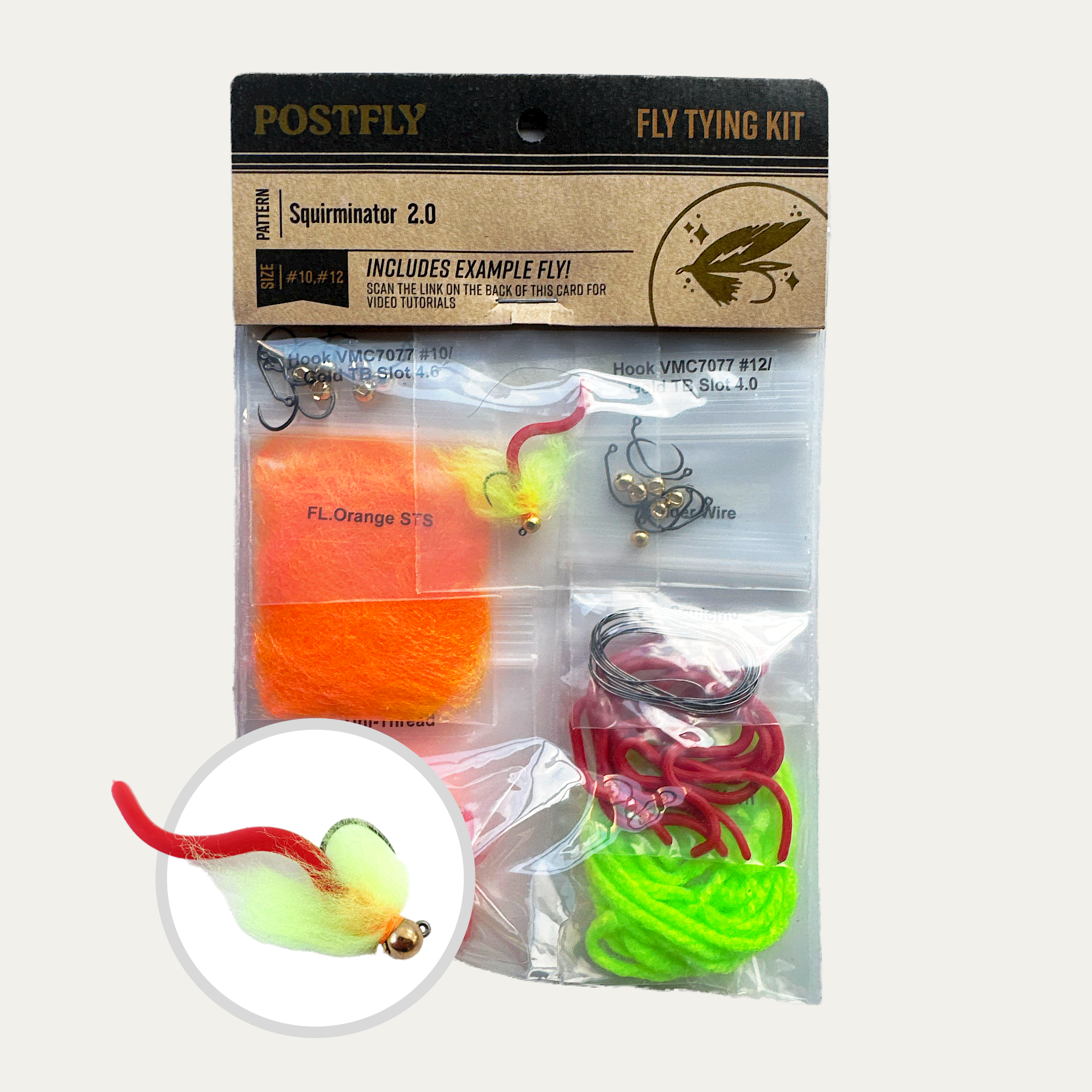 4Trouts Dry Fly Tying Kit – Huge Starter Set With Hooks, Threads & Materials For Freshwater Bugs