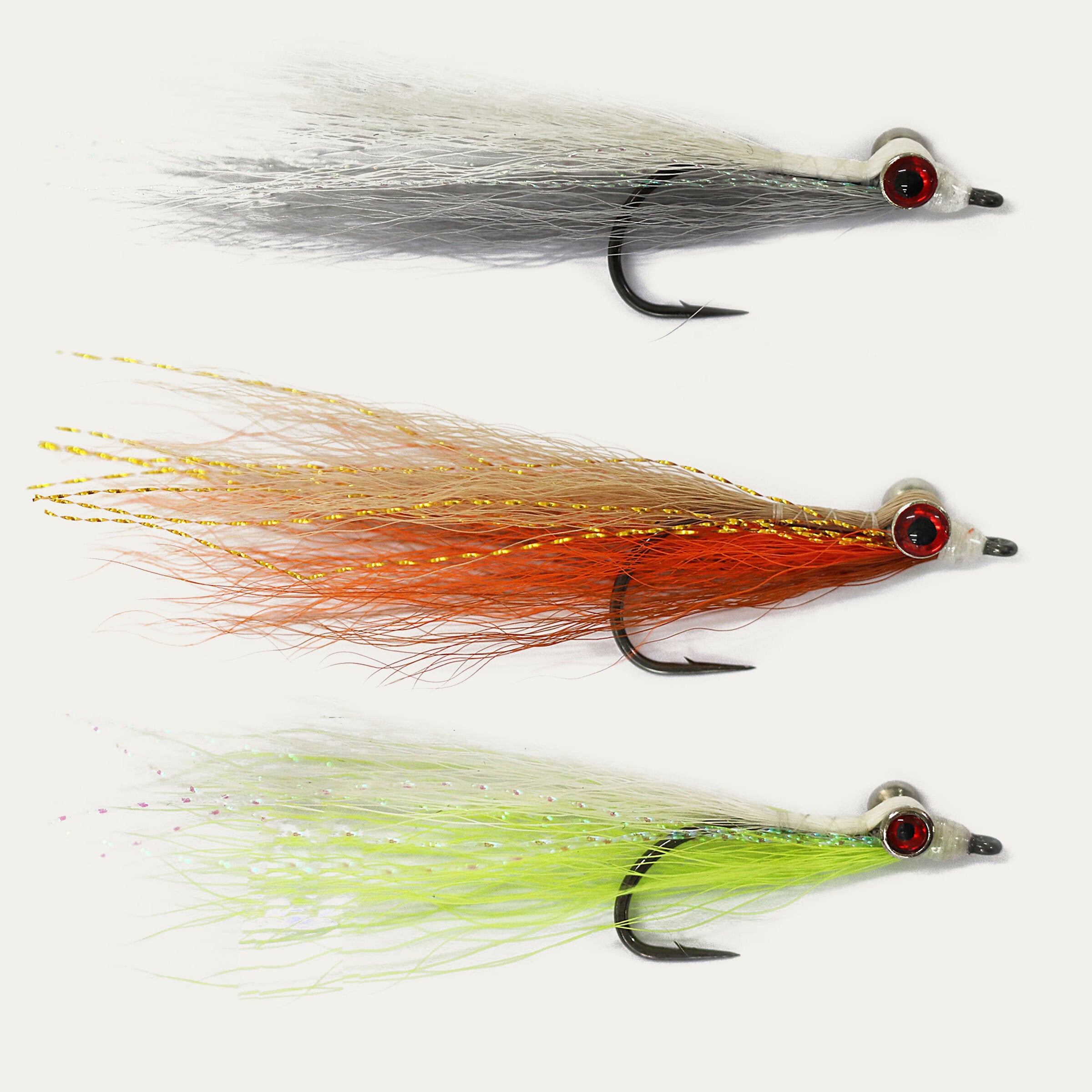 Core Clouser Minnow Assortment Bleeding Clouser 3pk