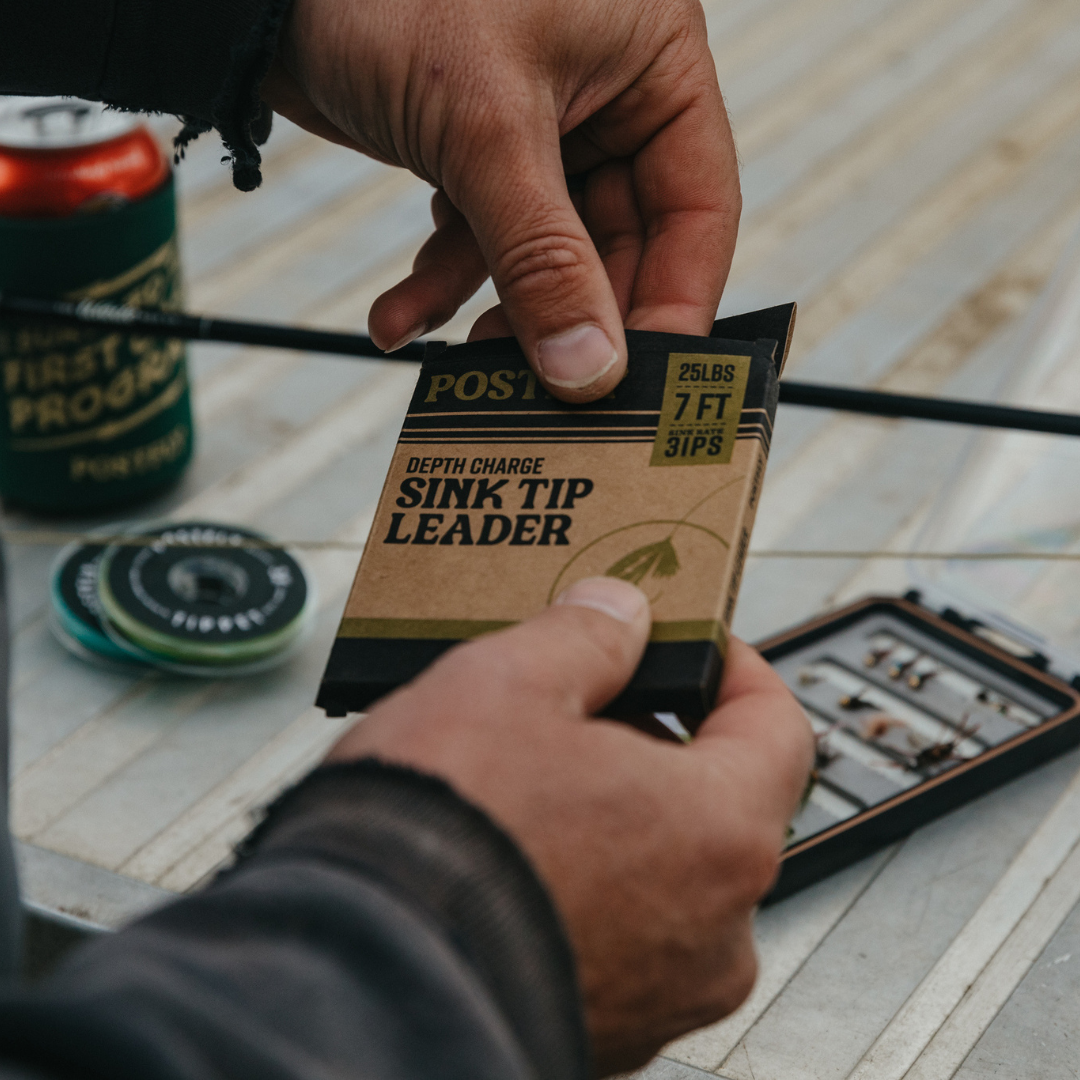 Depth Charge Freshwater Sink Tip Leader 3ips