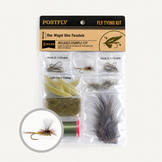 Fly Tying Kit | Blue Wing Olive