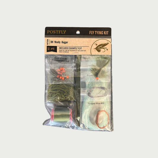 Fly tying kit | Bead Head Woolly Bugger #6