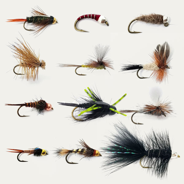 送料込み オールド キラク philias baby trout 最小 Fly Rod Chronicles Classic Trout Fly Assortment - 12pk – Postfly