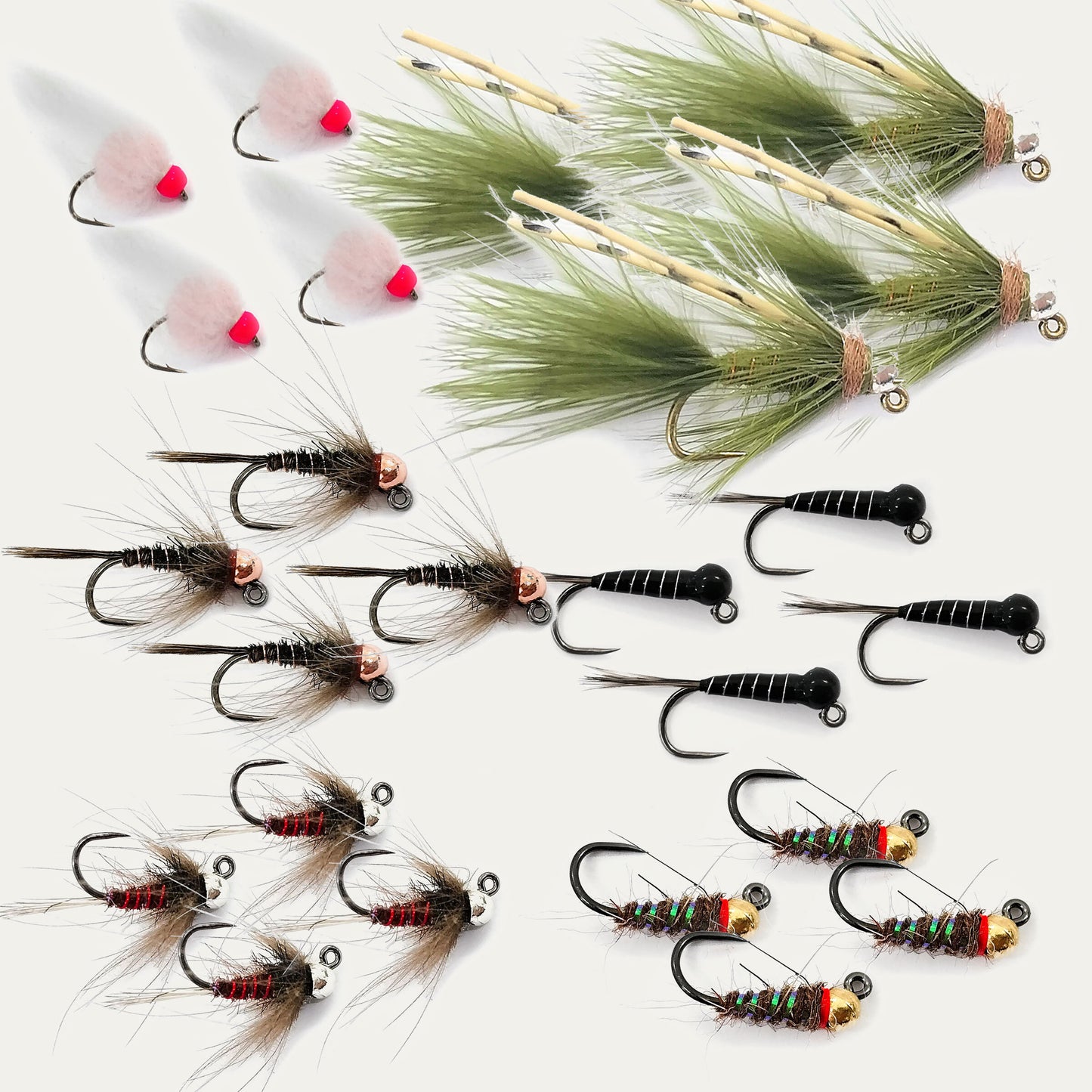 Wintertime Trout Fly Assortment