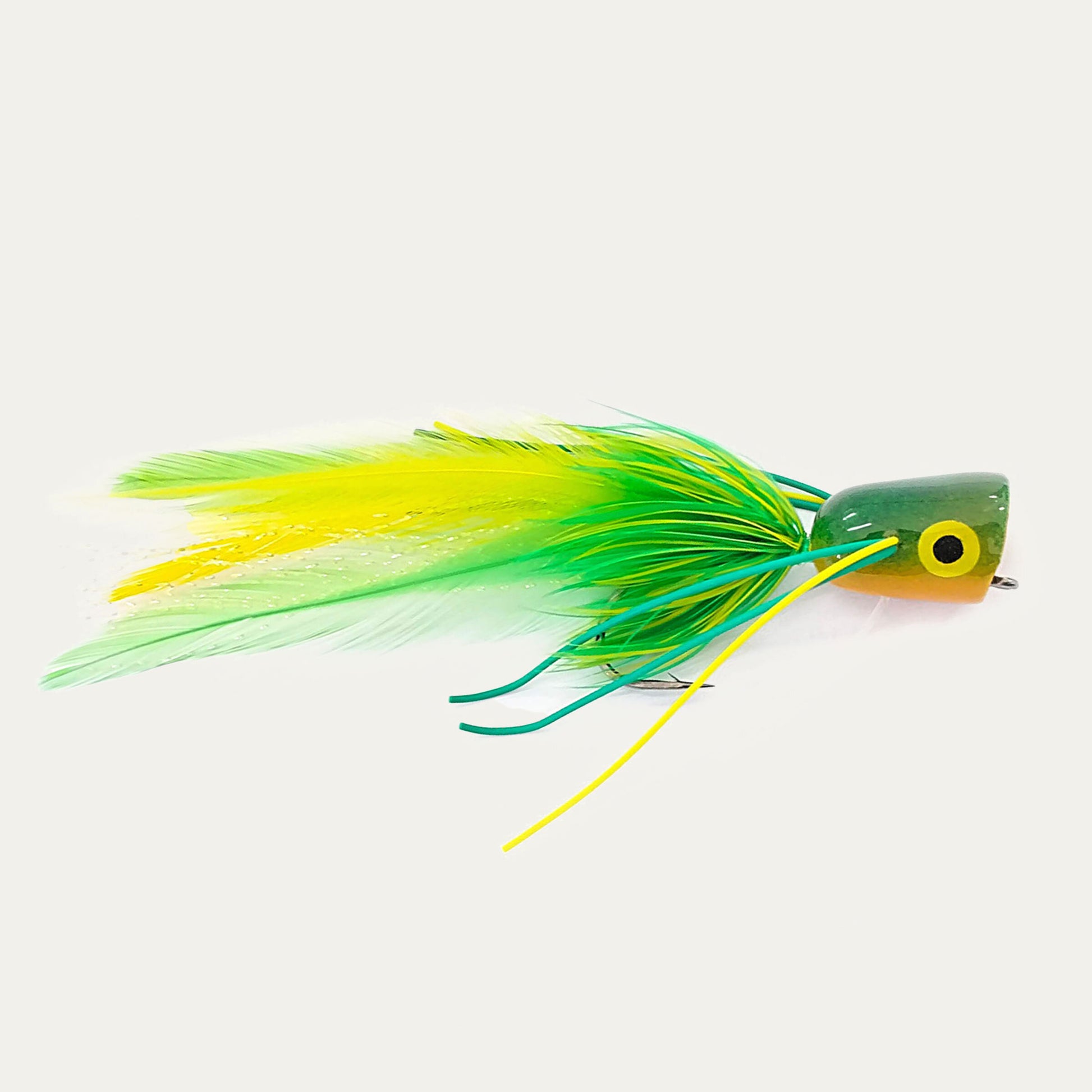 bass popper fishing lure Bass Popper Fly #4