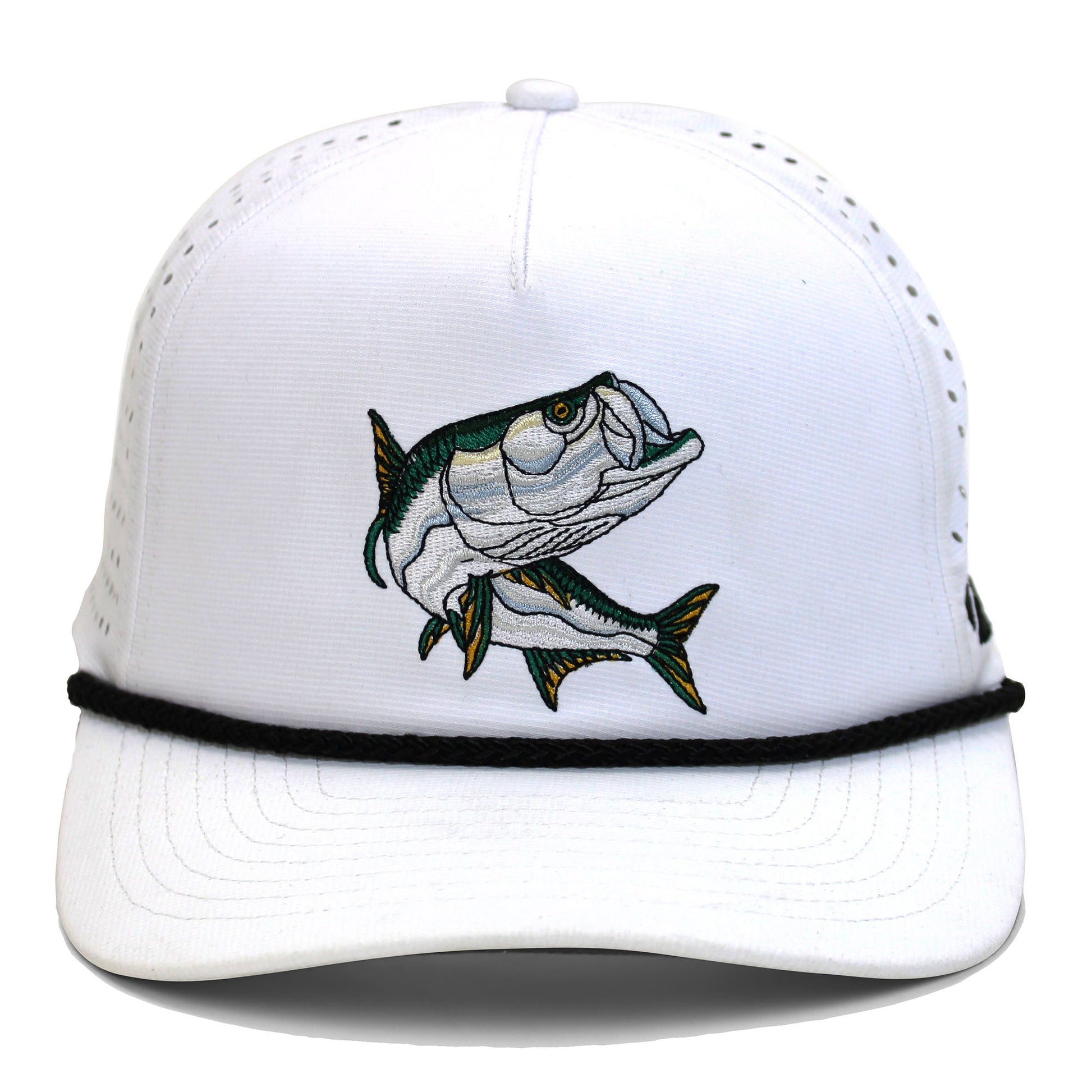 TARPOON 5-Panel Perforated Performance Rope Cap – Postfly