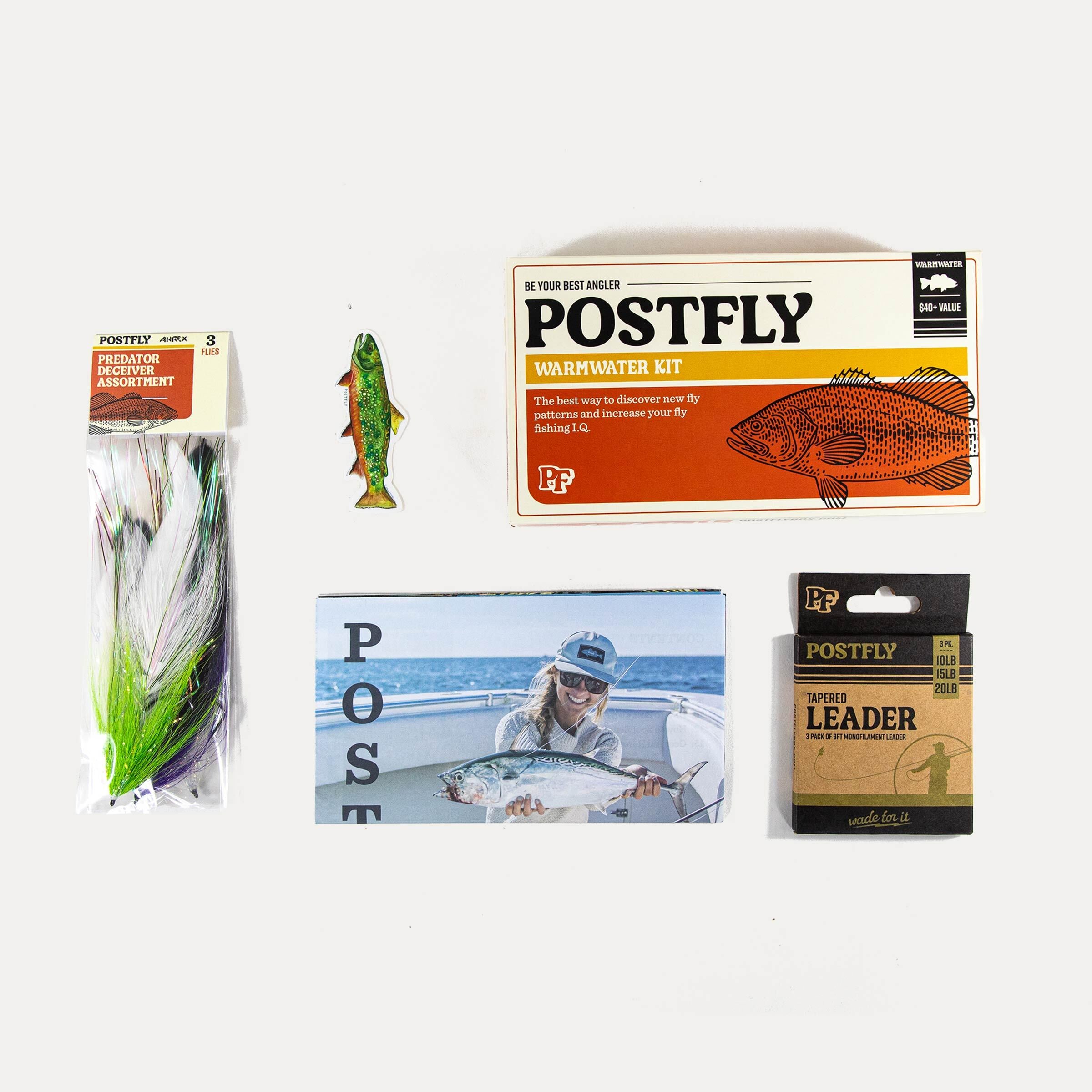 Warmwater Fly Assortment Box – Postfly