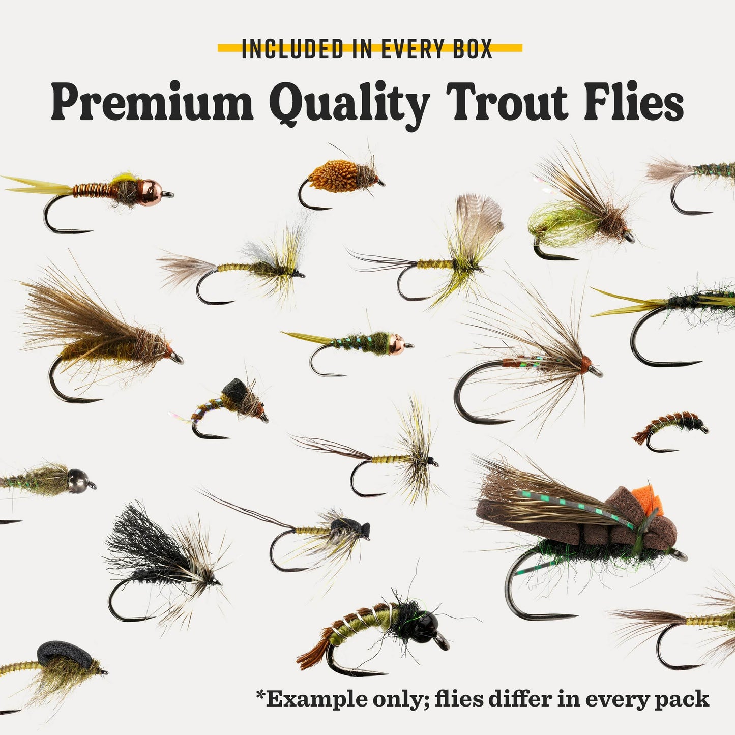 Trout Fly Assortment Box