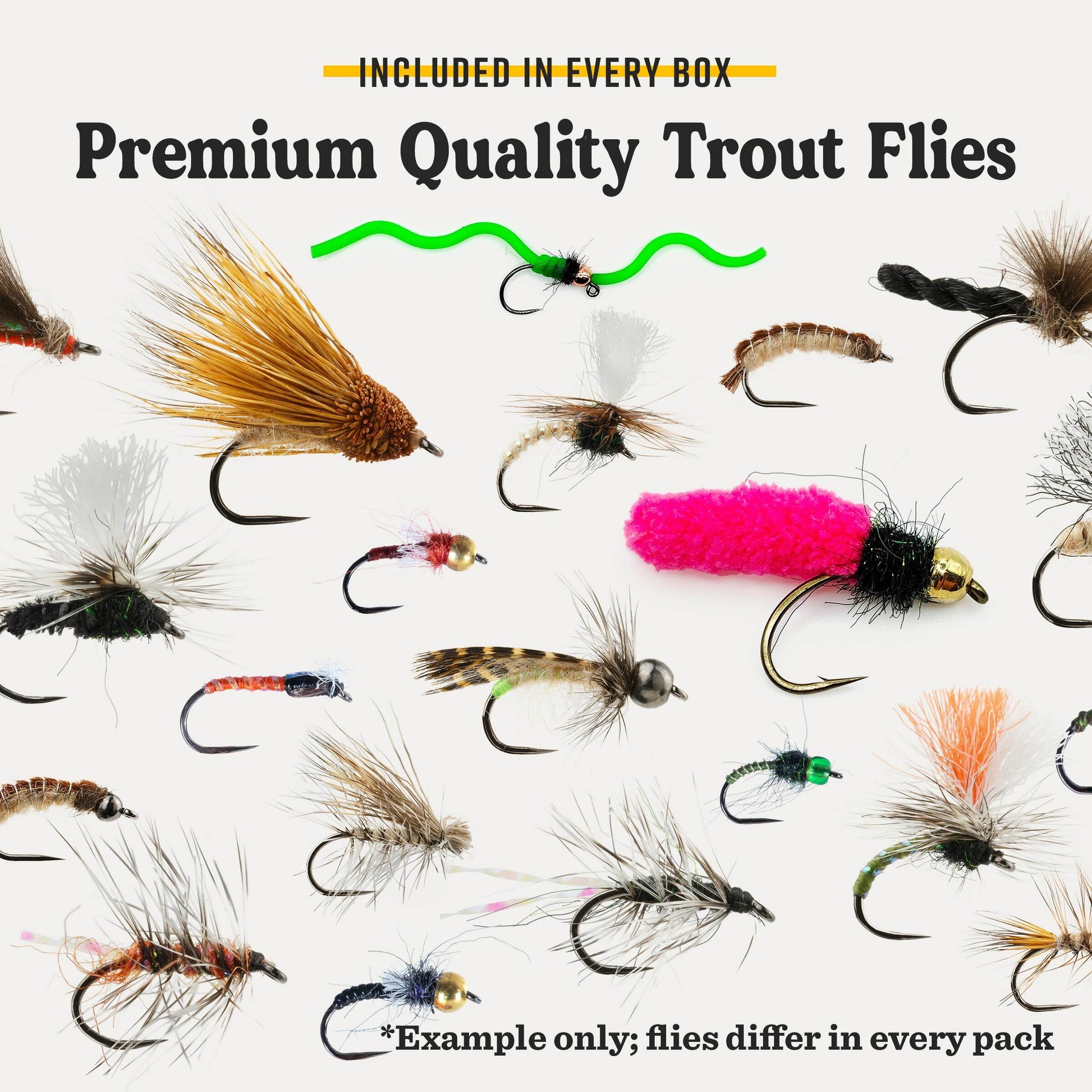 Trout Fly Assortment Box Trout Fly Assortment Box