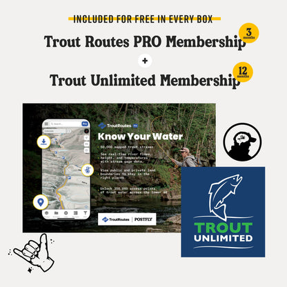 Monthly Trout Fly Box