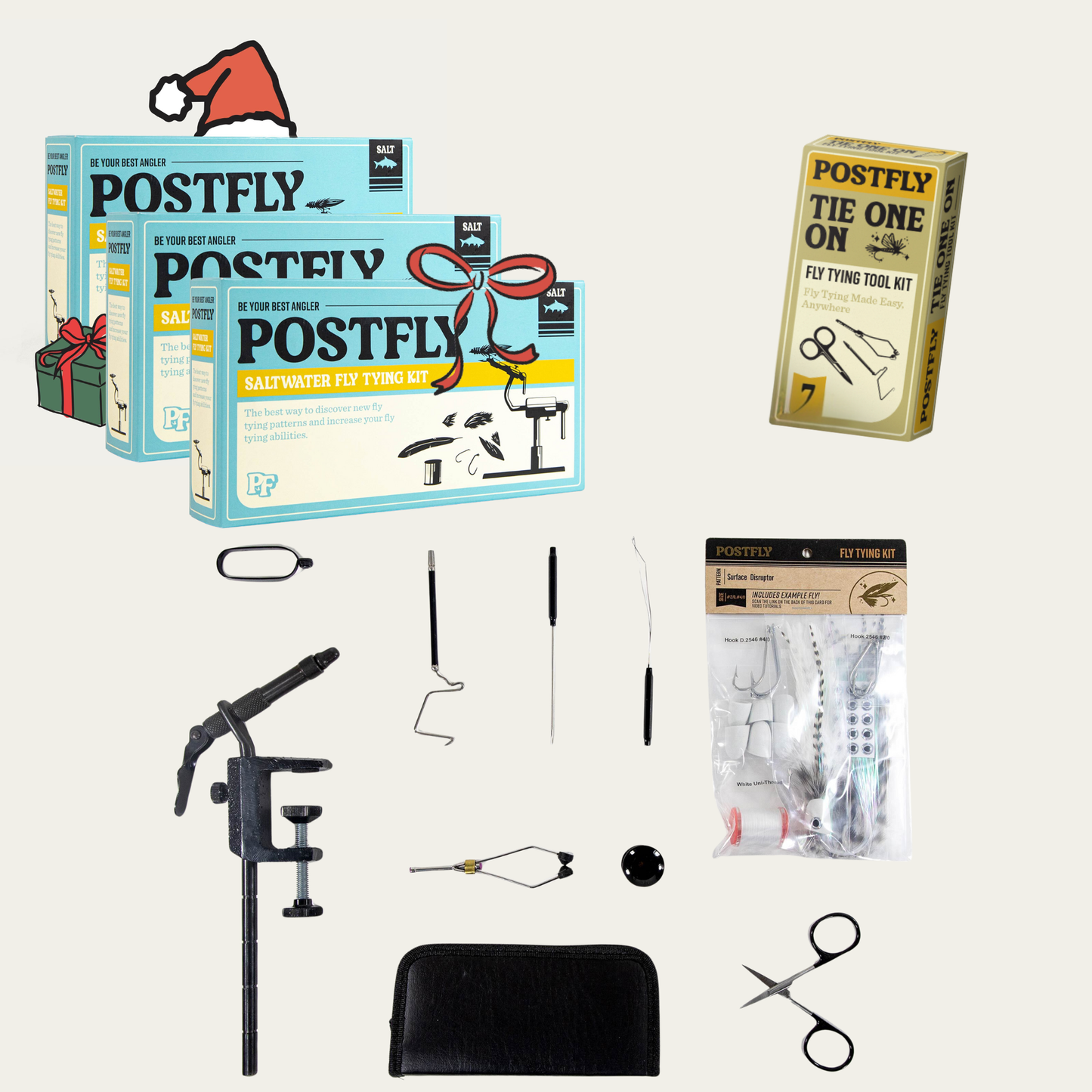 Saltwater Fly Tying Kit Box