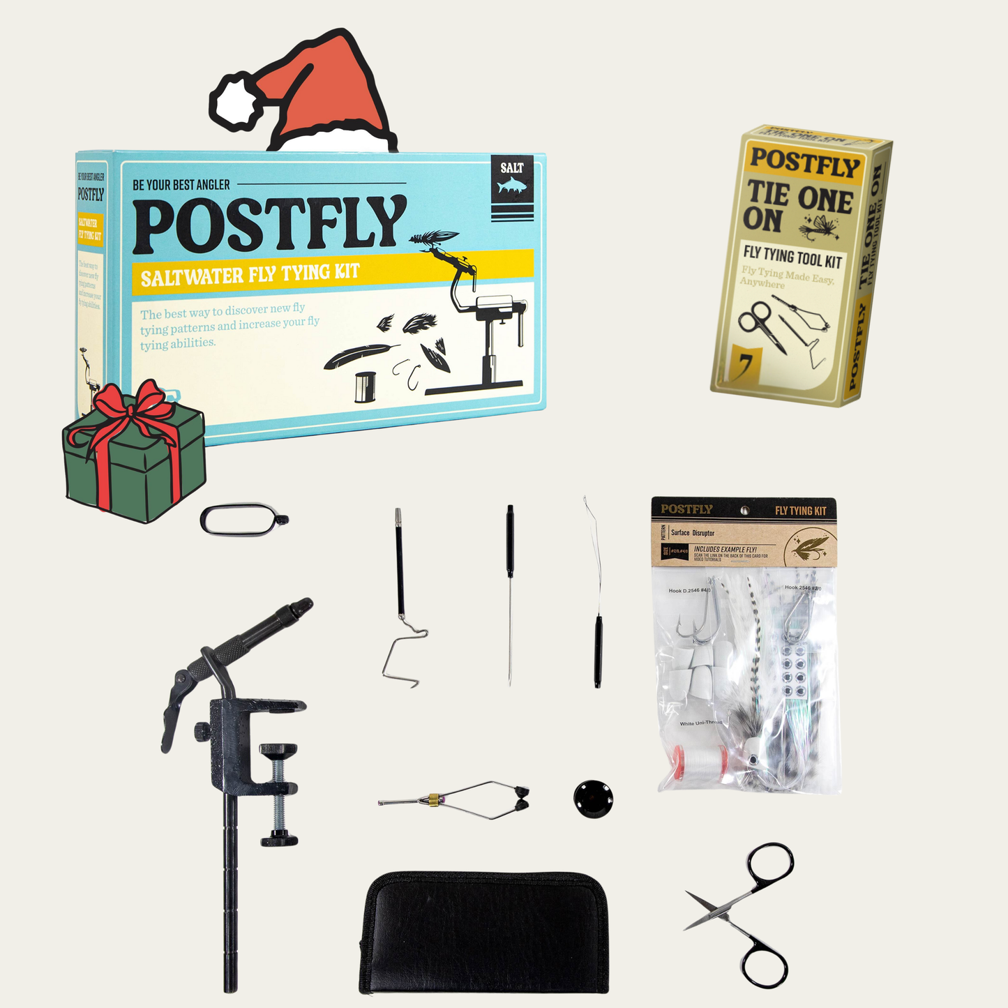 Saltwater Fly Tying Kit Box