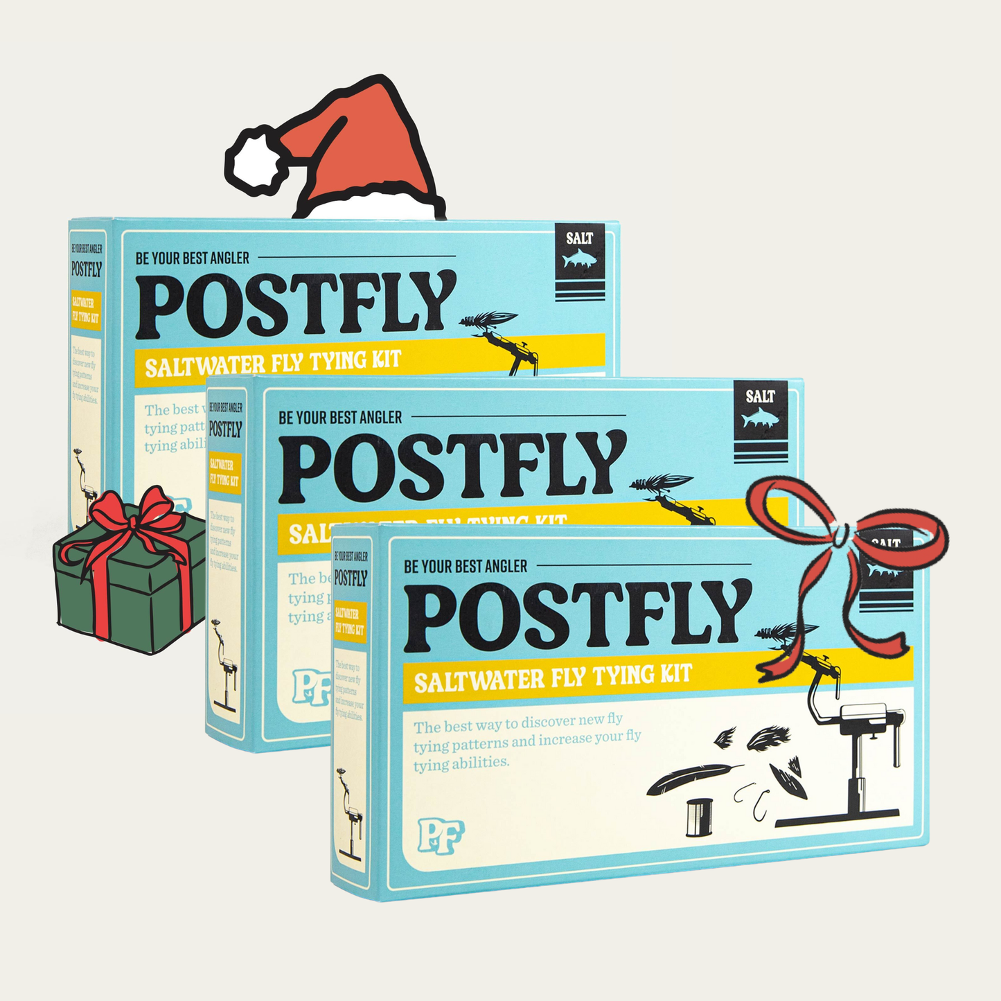 Saltwater Fly Tying Kit Box