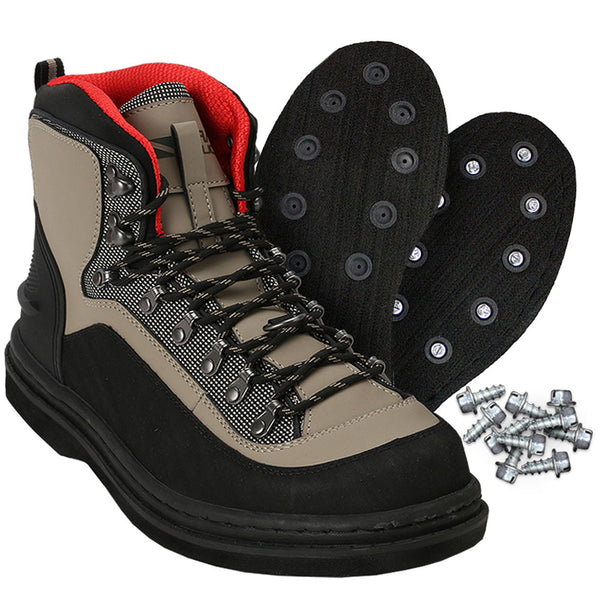 Slate Felt Sole Wading Boots – Postfly display picture 1