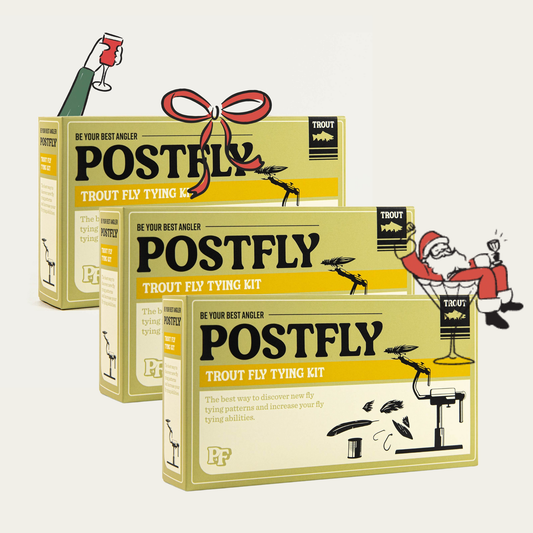 Trout Fly Tying Kit Box