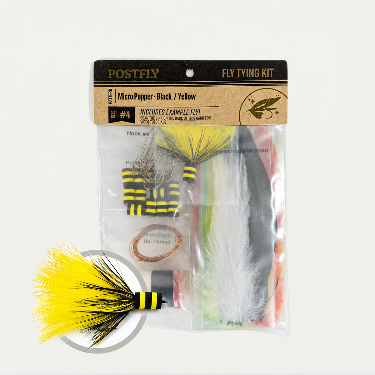 Fly Tying Kit | Micro Popper