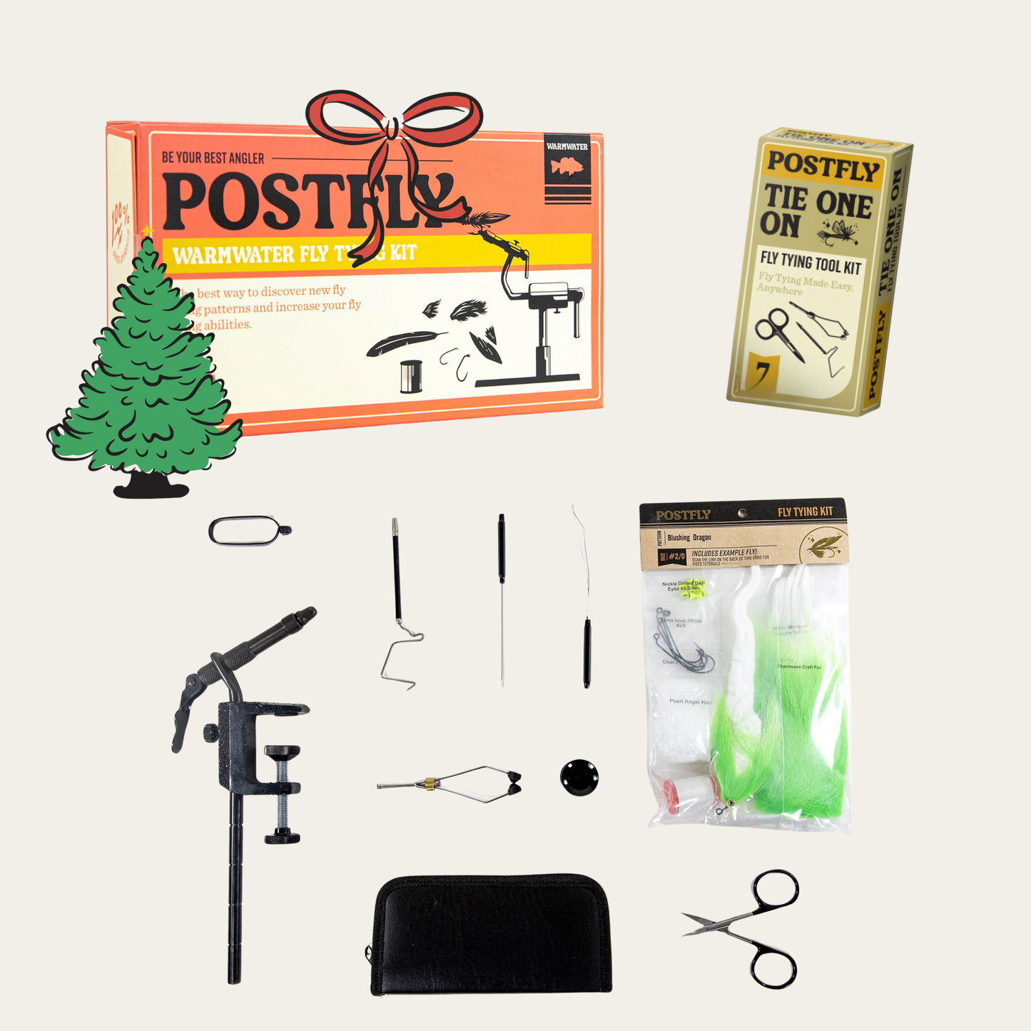 Warmwater Fly Tying Kit Box