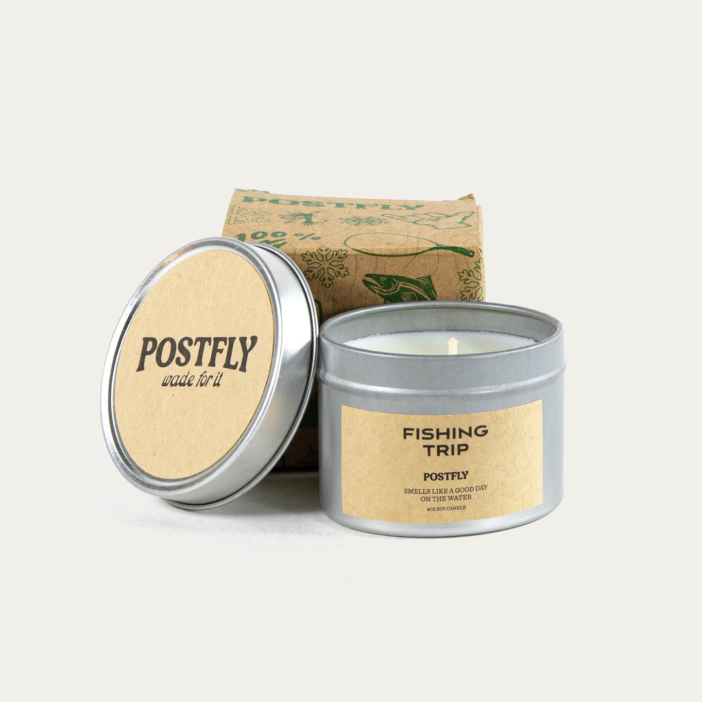 "Fishing Trip" Mini Scented Soy Candle