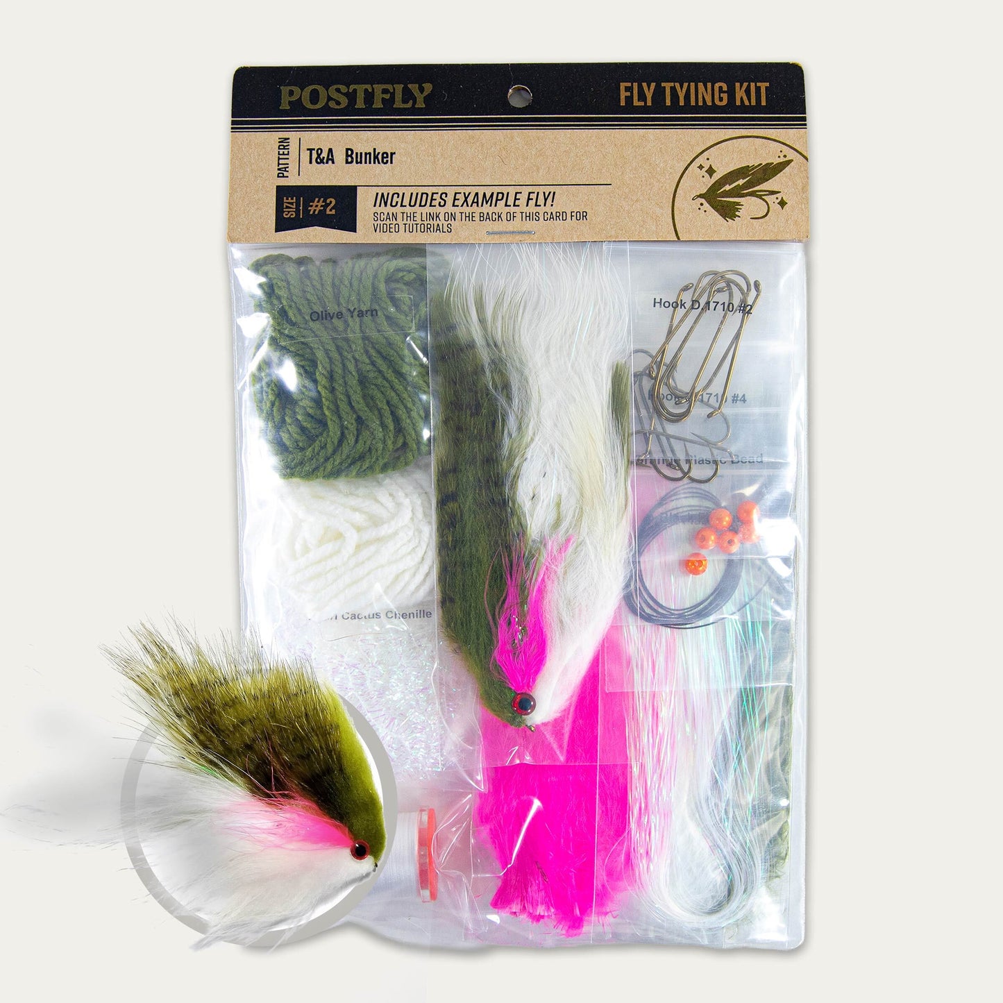 Fly Tying Kit | T&A Bunker Rainbow