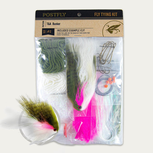 Fly Tying Kit | T&A Bunker Rainbow