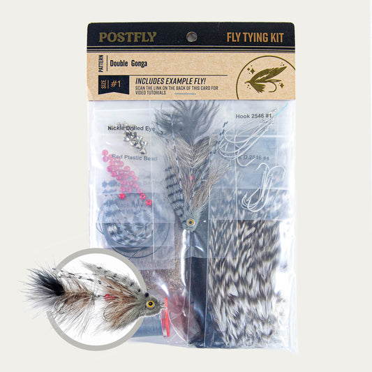 Fly Tying Kit | Double Gonga