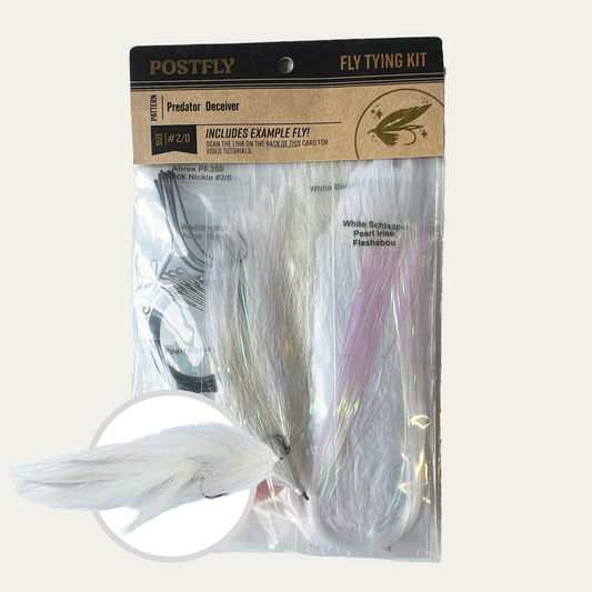 Fly Tying Kit | Predator Deceiver - Pearl