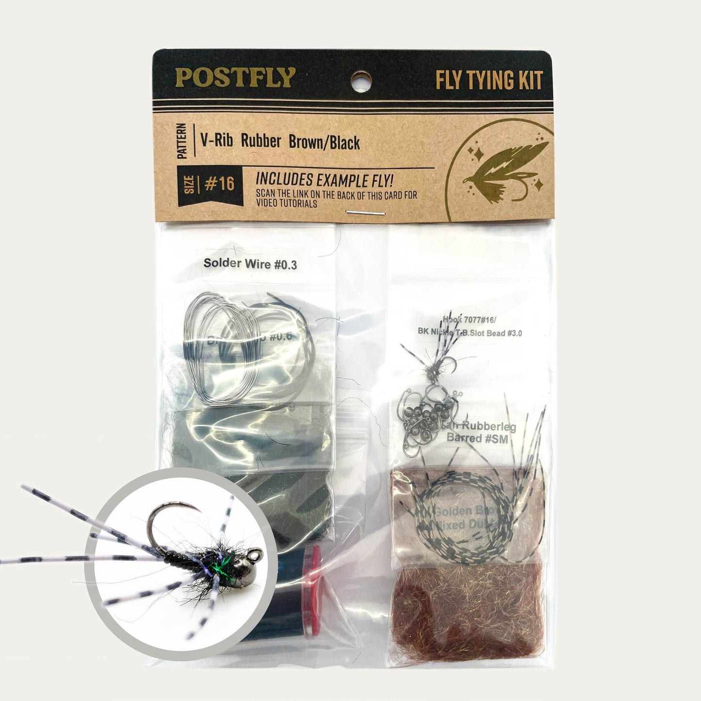 Tungsten Deep Jig Tactical Nymph Fly Assortment - VMC Barbless Jig Hooks