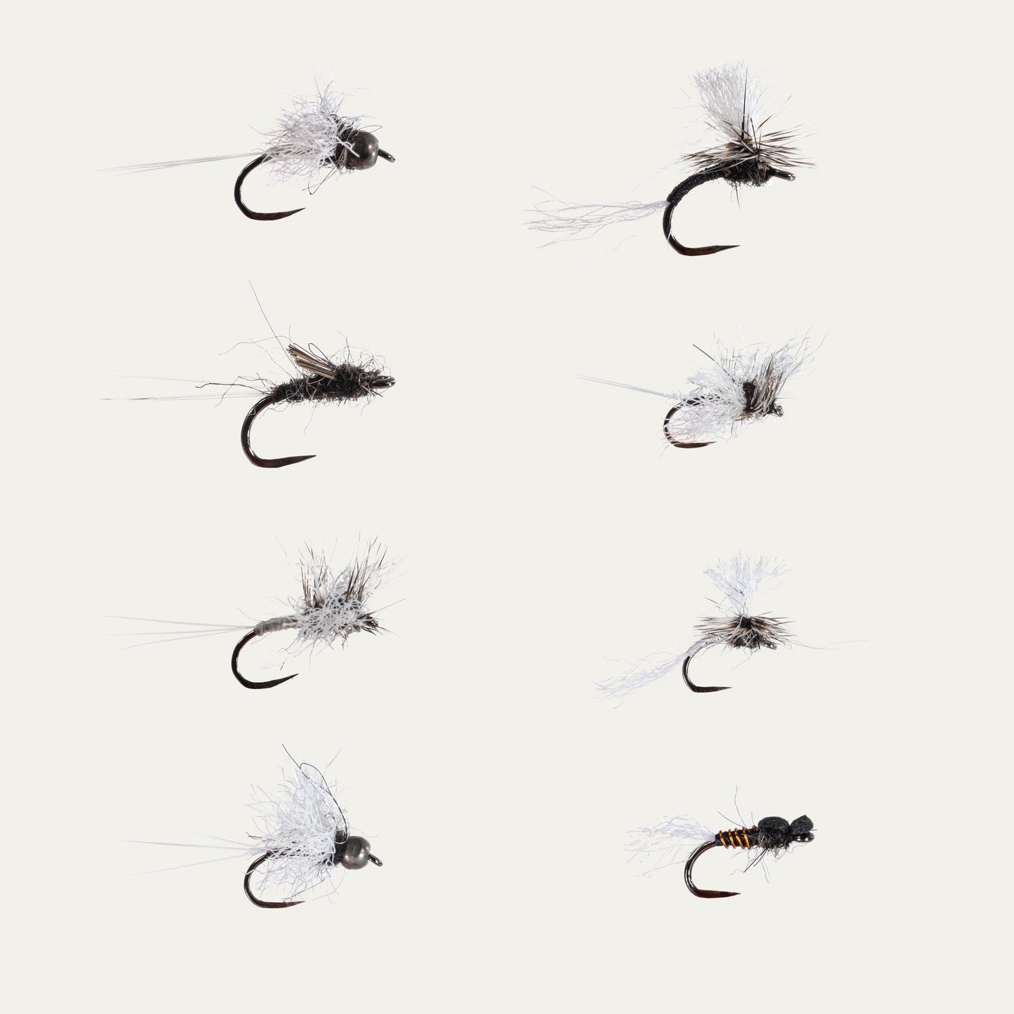 Trico Mayfly BugCycle Fly Assortment, 8pk, Barbless, Ahrex