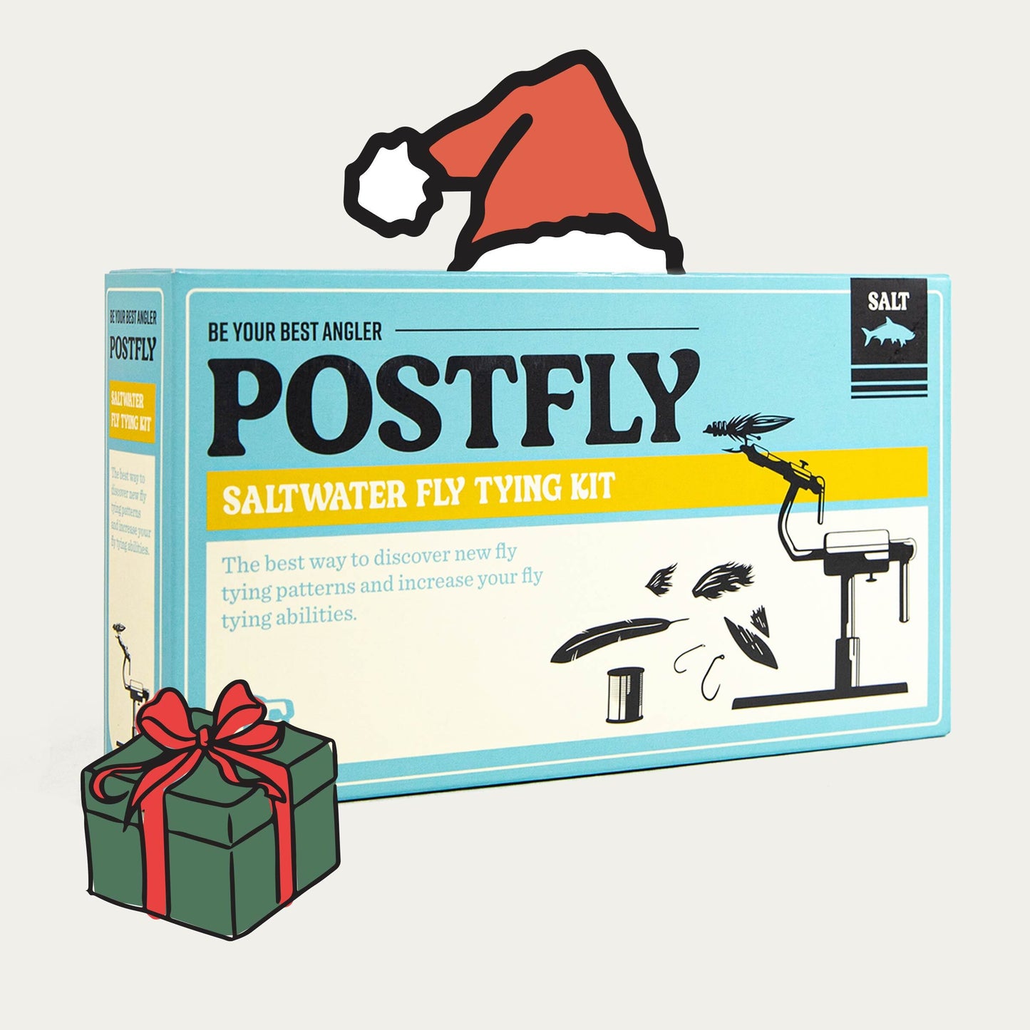 Saltwater Fly Tying Kit Box