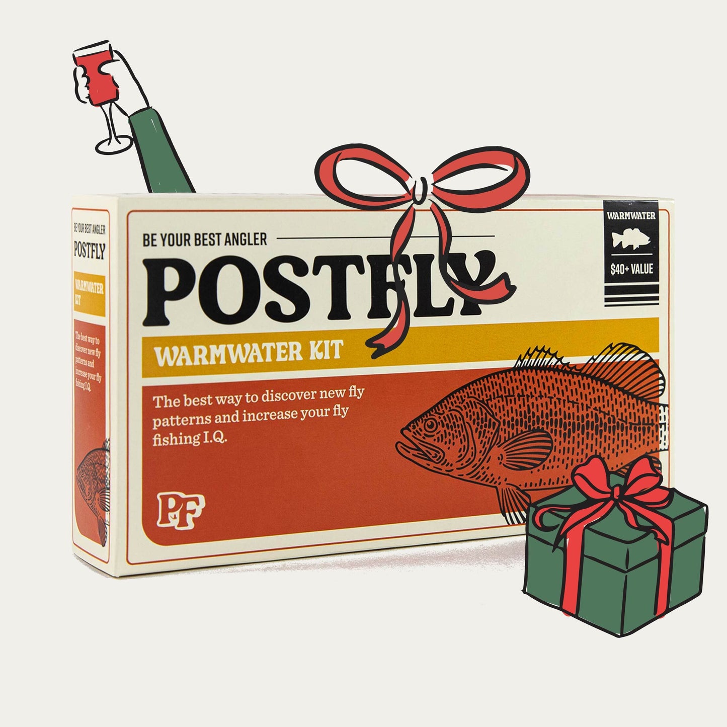 Warmwater Fly Assortment Box