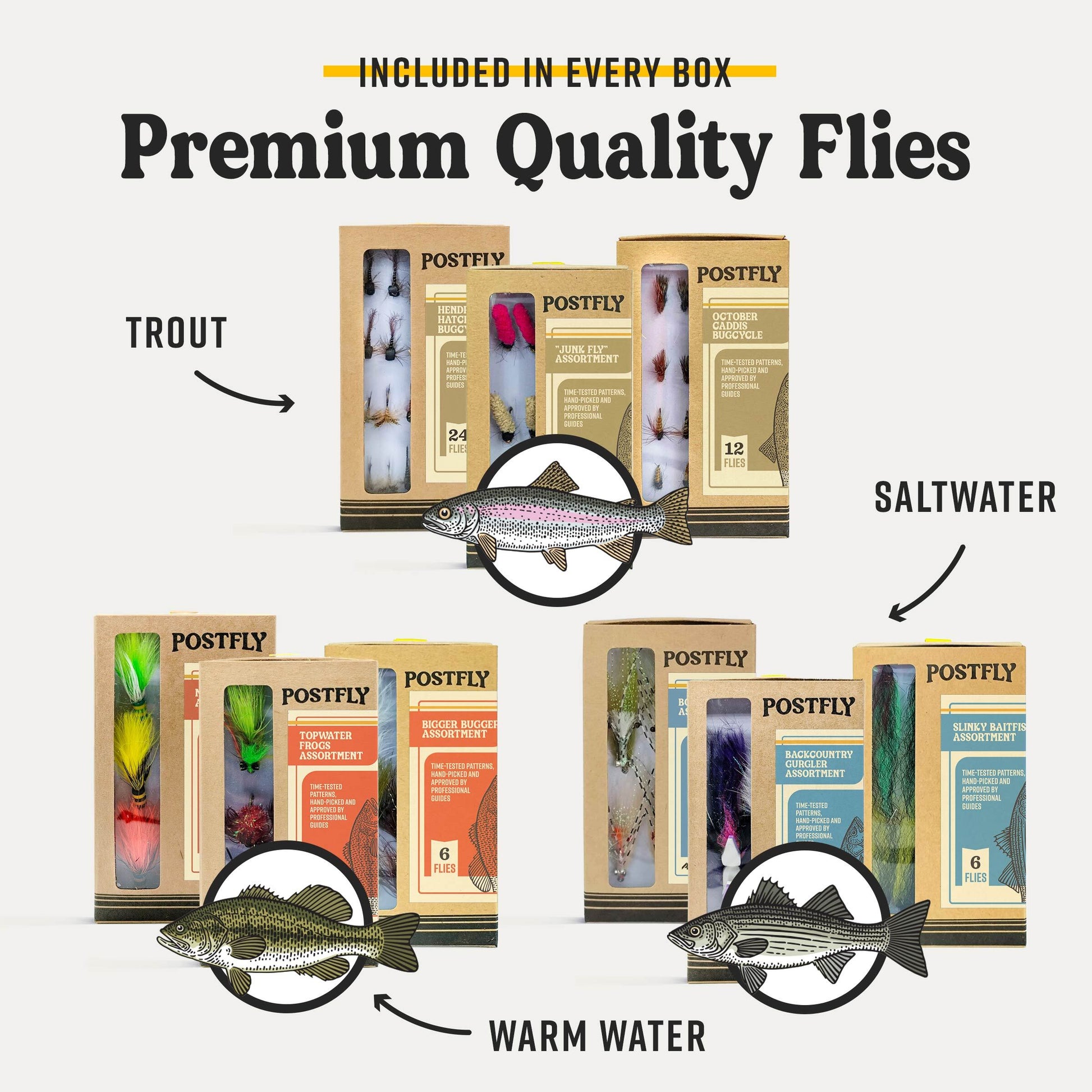 bass fishing subscription box Monthly Flybox Plans