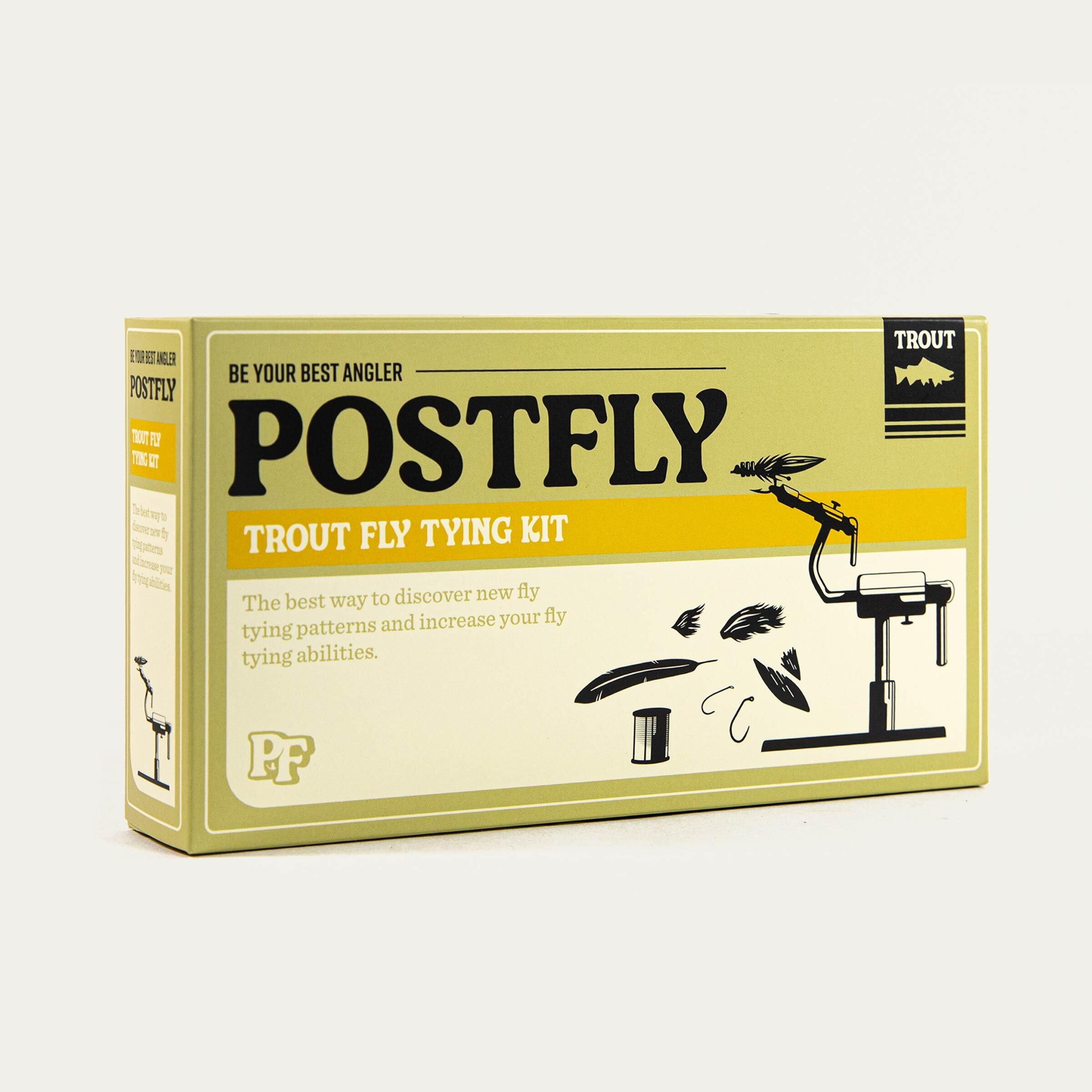 Trout Fly Tying Kit Box – Postfly