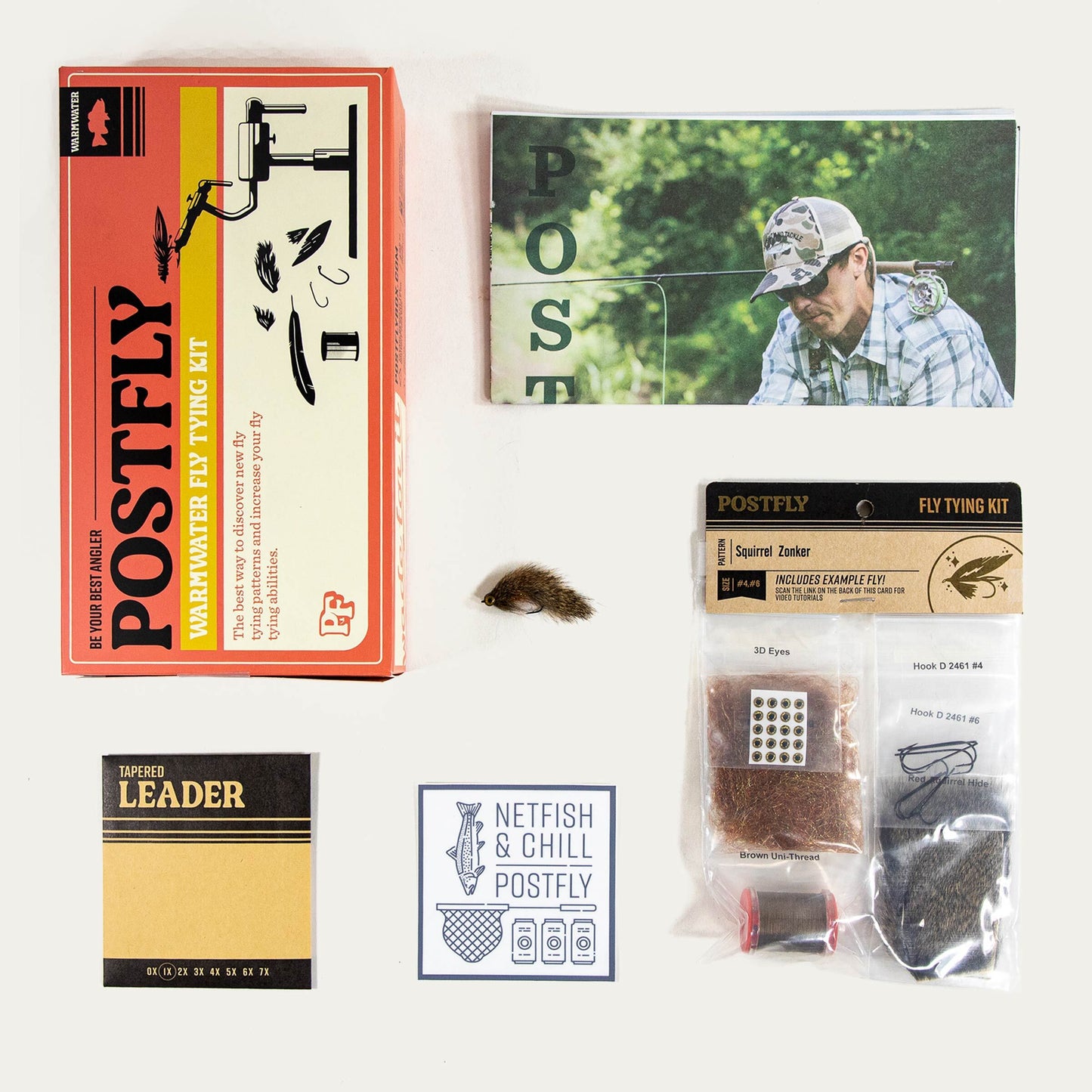 Warmwater Fly Tying Kit Box