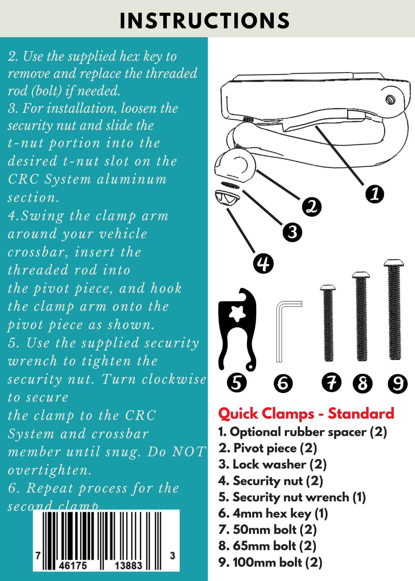 CRC System Mounts